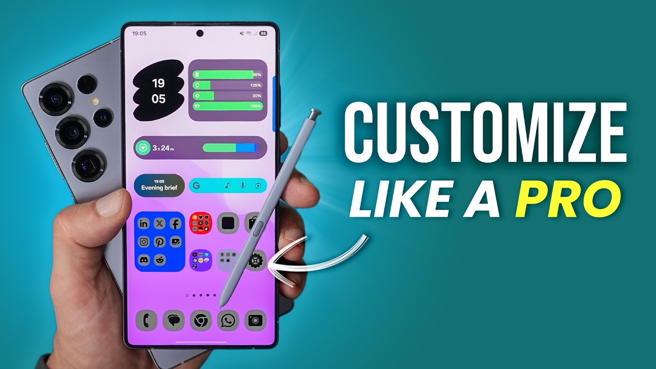 Galaxy S25 Ultra - How To Personalize Like a PRO!