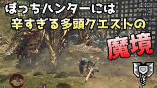 【MHWilds】チャアクでラギアクルスとセルレギオスの多頭クエストに挑むも拷問でしかなかった！モンスターハンターワイルズ