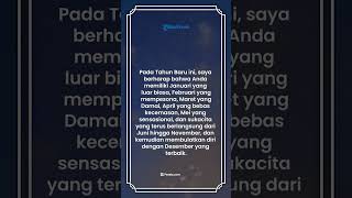 Kumpulan Ucapan Selamat Tahun Baru 2023, Cocok Dibagikan di Medsos