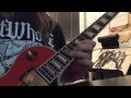 Alice Cooper "BB On Mars" opening lick, guitar playthrough (Pretties for You)