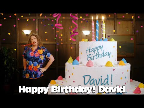 Happy Birthday! David