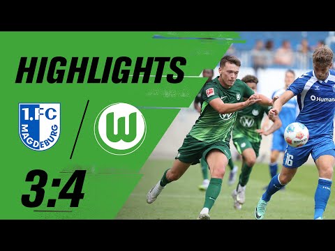 Torfest in Magdeburg | Highlights | 1. FC Magdeburg - VfL Wolfsburg