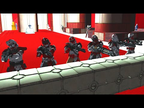 Coruscant Defense - Men of War: Assault Squad 2 - Galaxy at War Cinematic Battle