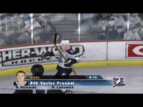 NHL 06 Xbox Gameplay | Los Angeles Kings vs Tampa Bay Lightning | Full Game