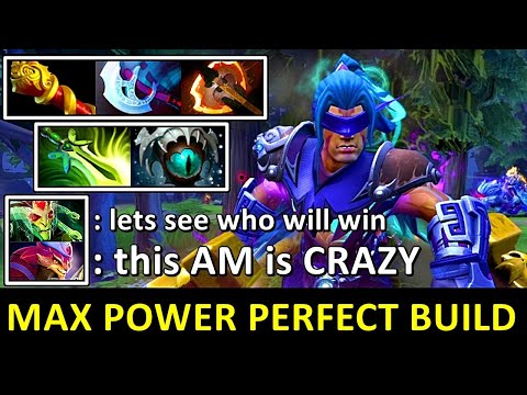 MAX POWER PERFECT BUILD [ Anti-Mage ] INTENSE BATTLE - FAST FARM FOR LATE GAMELAY