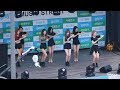 4K 170806 나인뮤지스 9MUSES Full Cam 신촌뮤직스트리트 선포식 By Sleeppage