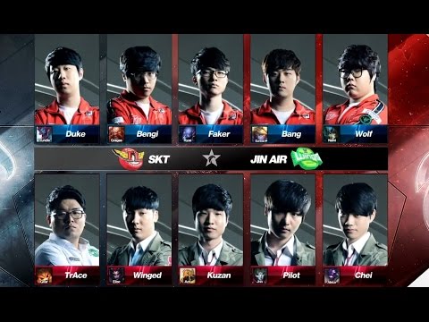 JAG vs SKT Game 2 Highlights - JIN AIR GREENWINGS vs SK TELECOM T1 - LCK 2016 LOL Champions KR