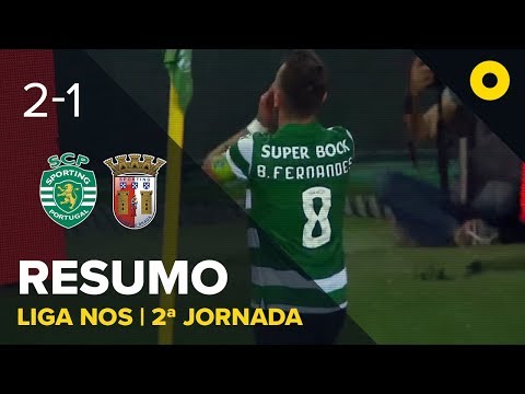 Sporting 2-1 SC Braga - Resumo | SPORT TV