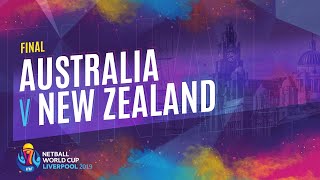 Australia v New Zealand  Final  NWC2019
