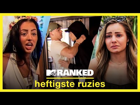 De 5 HEFTIGSTE RUZIES uit Ex on the Beach: Double Dutch S7 | MTV Ranked: EOTBDD