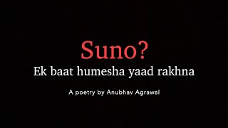 “Dosti Ki Ehmiyat” - Anubhav Agrawal  Importan