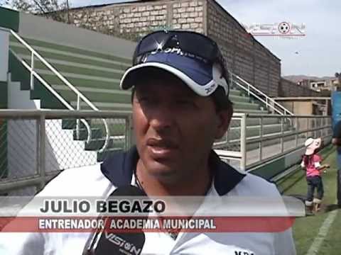 JULIO BEGAZO ENTRENADOR ACADEMIA MUNICIPAL - Visión Deportiva 2013 TVT Canal 39