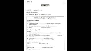 Cambridge 16 Listening Test 1 with Answer | #english #ieltslistening