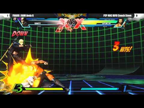UMvC3 FRAUD HAM Andy G vs Coach Steve - CW6