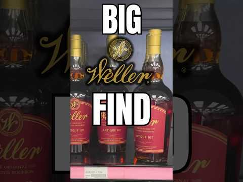 Thumbnail for HOW MUCH Weller did I find bourbon hunting in Ohio?! #bourbon #whiskey #shorts by weller