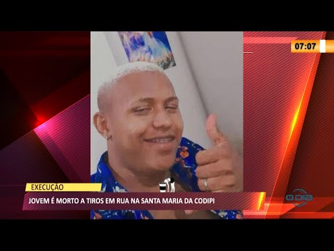 Jovem é executado a tiros na Santa Maria da Codipi 16 03 2021
