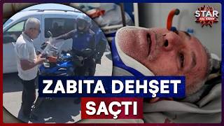 Avcılar Sahilinde Akılalmaz Görüntü! Zabıta Motoruyla Seyyar Satıcıya Çarptı | S