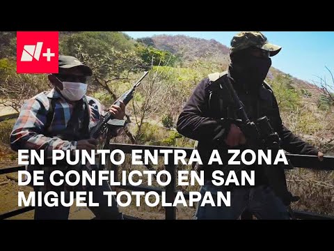 Enfrentamiento entre Los Tlacos y la Familia Michoacana; habitantes de Totolapan viven con miedo