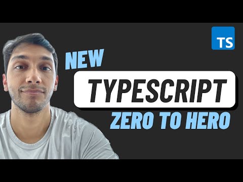 TypeScript Crash Course | Zero To Hero