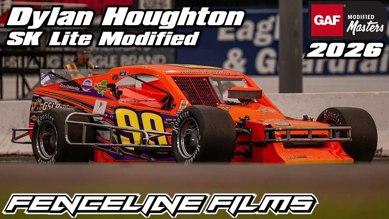 Dylan Houghton Wins Crate GAF Modified Masters at Stafford Speedway 2026