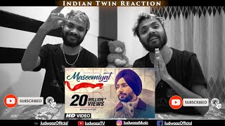Indian Twin Reaction | Satinder Sartaaj: Masoomiyat  | Beat Minister | T-Series