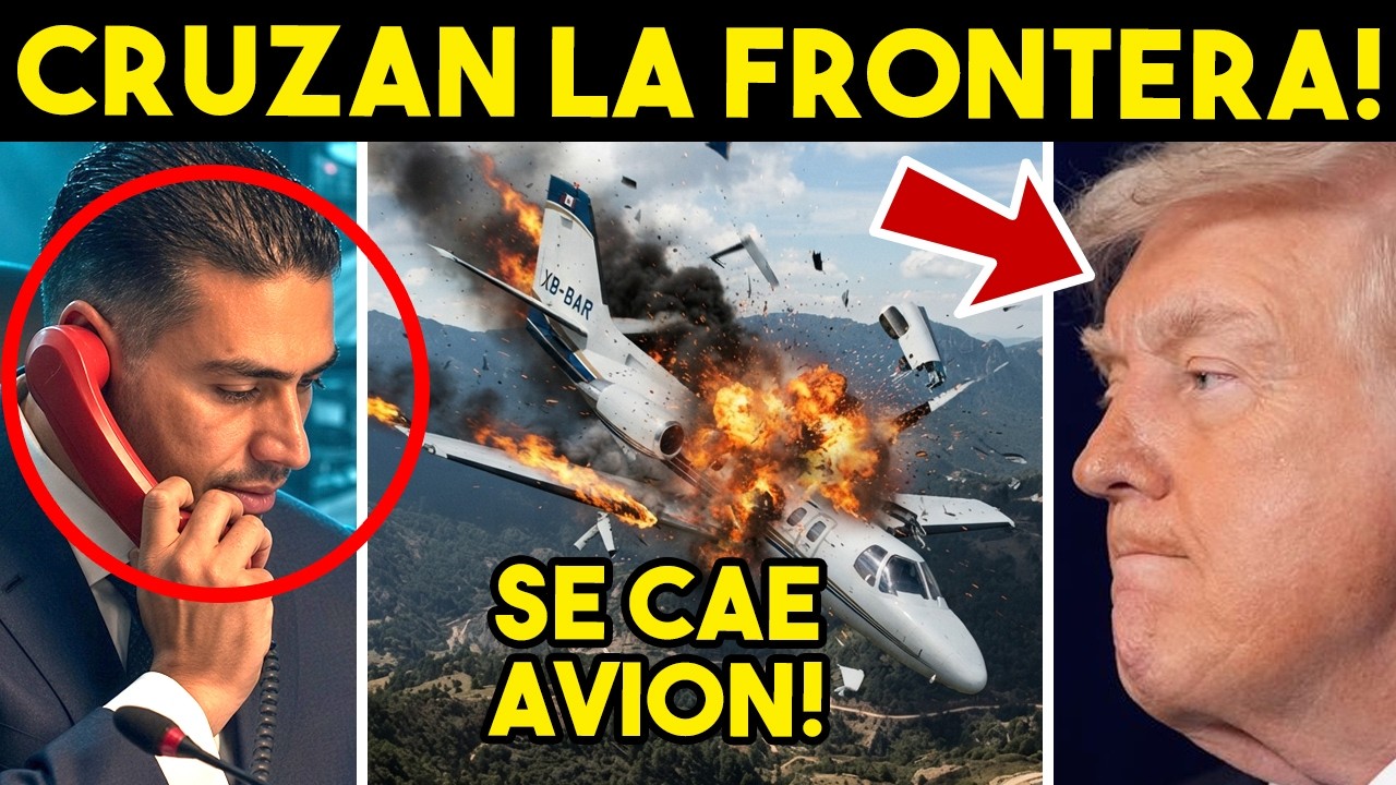 De ultima hora! CAE AVION, SOSPECHAN ATAQUE. EEUU aprieta, van por fiscal. Mexico en la mira