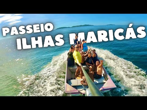 PASSEIO DE BARCO EM MARICÁ - ILHAS MARICÁS - ITAIPUAÇU