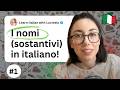 Lezione 1 Il Nome Italian Study Group In Italian With Subtitles