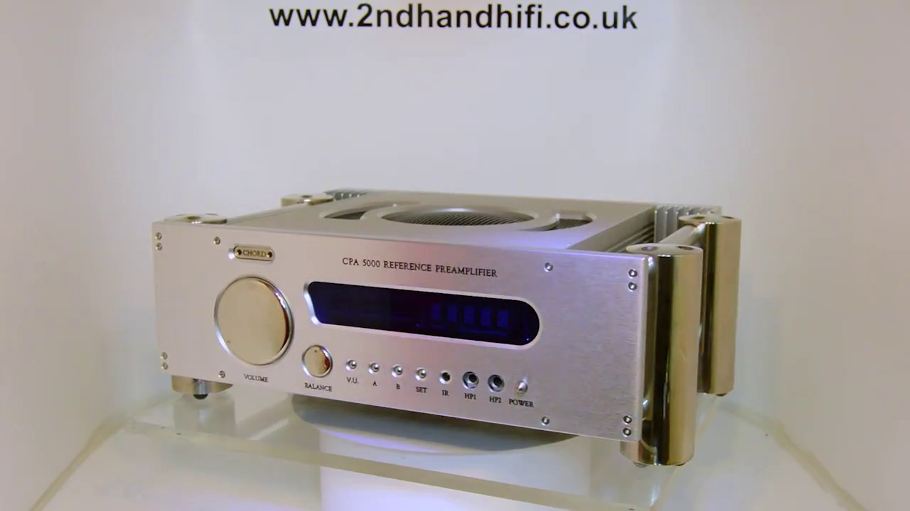 video Pre Amply nghe nhạc Chord CPA 5000 chính hãng 0