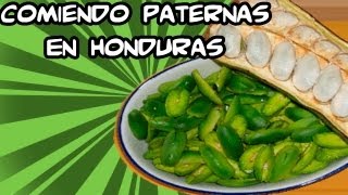 Comiendo Paternas en Honduras