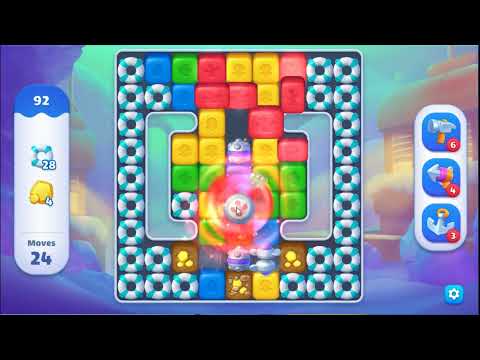 Fishdom Blast Level 92 - NO BOOSTERS GAMEPLAY 🐠 | SKILLGAMING ✔️