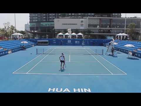 The women's singles final of #ITF W4