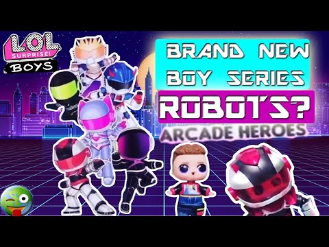 BRAND NEW LOL SURPRISE BOYS SERIES ARCADE HEROES!!!