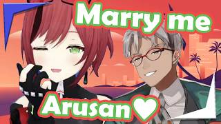 Arusan and Ishikari Akari, from mentoring to marrying(???)【Holostars EngSub】