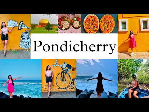 Pondicherry Vlog | Travel Vlog |Triveni and Parnika Raut | Paradise  | Rock Beach | Serenity Beach