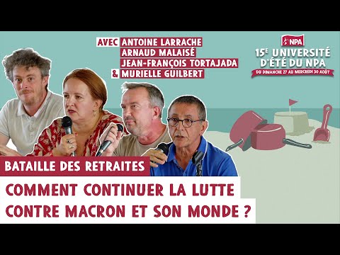 BATAILLE DES RETRAITES : COMMENT CONTINUER LA LUTTE CONTRE MACRON ET SON MONDE