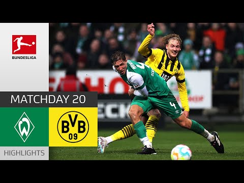 6th Win in a Row! | SV Werder Bremen - Borussia Dortmund 0-2 | Highlights | MD 20 – Bundesliga 22/23