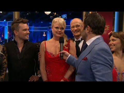 David Hellenius frågar ut deltagarna - Let’s Dance (TV4)
