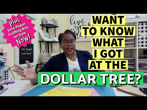 DOLLAR TREE SHARE!  🛍️JUNE PAPER CRAFTING KITS NOW ON SALE🛍️