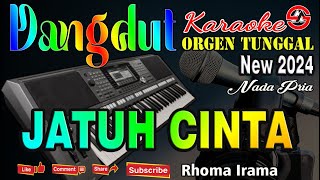 Download lagu Jatuh Cinta - Karaoke Dangdut Orgen Tunggal (Nada Pria) Rhoma Irama || Bass Pulen mp3