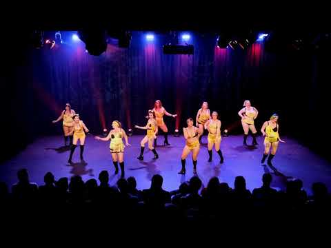 Beginner GoGo students perform Runaway Baby - The Bombshell Burlesque Academy