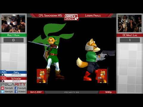 CFL Smackdown 145 Melee - Ridz + Kuya vs OC Mike + Lad - Doubles Losers Finals