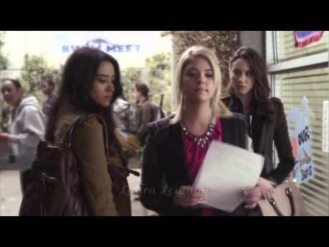 Pretty Little Liars 3x24 "A Dangerous Game" Spencer, Emily, Hanna, and Shana scene