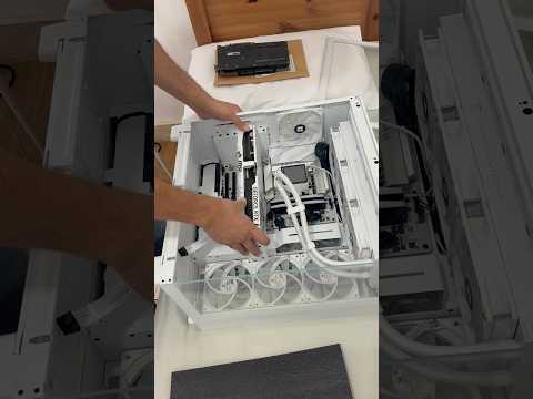 Msi RTX 5070 ti gaming trio ￼OC white #5070ti #whitepcbuild #gaming