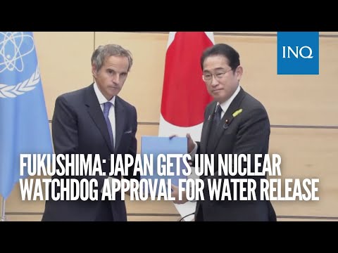 Fukushima: Japan gets UN nuclear watchdog approval for water release