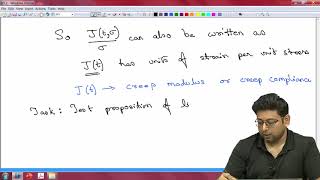 noc20 me05 lec07 Creep and stress relaxation functions