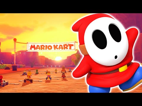 Mario Kart 8 Deluxe - GBA Sunset Wilds (Shy Guy Gameplay)