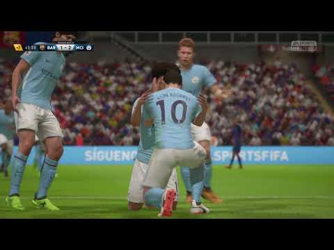 FIFA 18 ROAD TO DIVISION 1 PART 9 - BARCELONA VS MAN CITY - FIFA 18 Online Seasons Gameplay