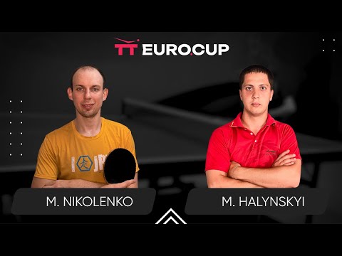 12:50 Maksym Nikolenko - Mykola Halynskyi 25.12.2023 TT Euro.Cup Ukraine Star. TABLE 3