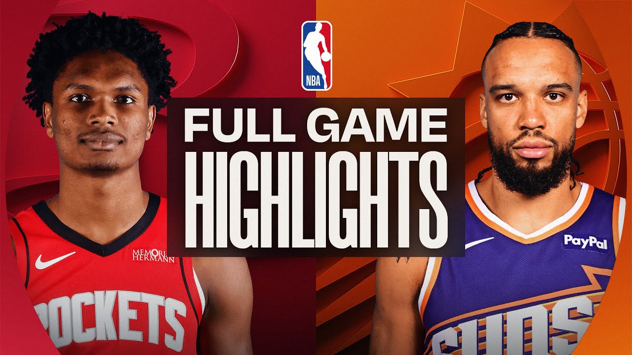 ROCKETS at SUNS | FULL GAME HIGHLIGHTS | November 24, 2025